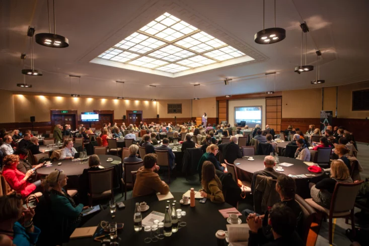 Room full of people at the 2024 Governance Now conference